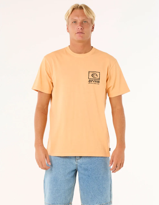 Camiseta Raw Energy Trad - Mandarin Zest
