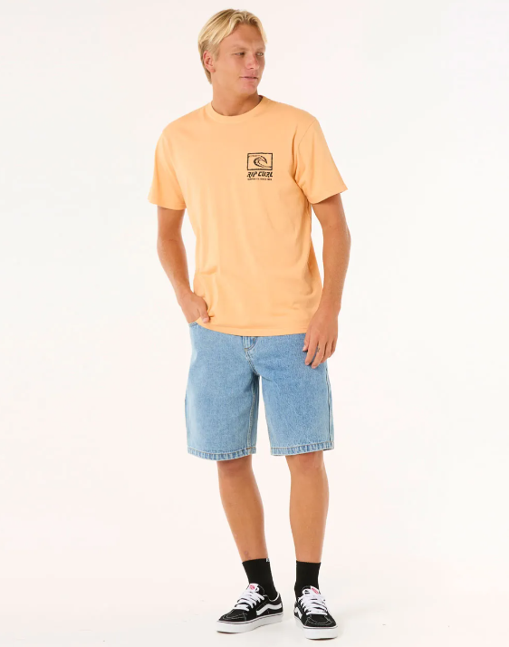 Camiseta Raw Energy Trad - Mandarin Zest