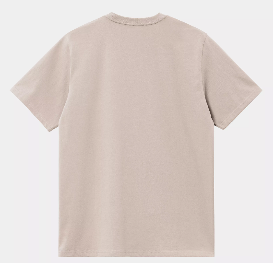 Camiseta Carhartt WIP Chase - Dusky Beige/Gold