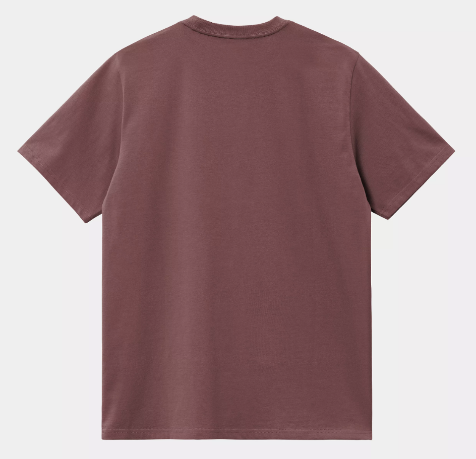 Camiseta Carhartt WIP Chase - Dusky Pink/Gold