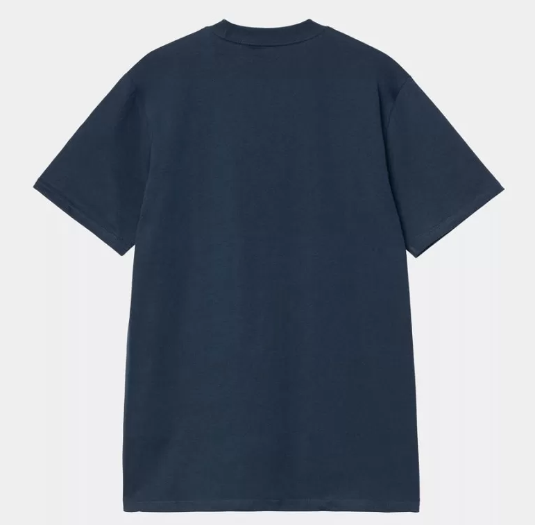 Camiseta Carhartt WIP Script - Ink/Air Yellow