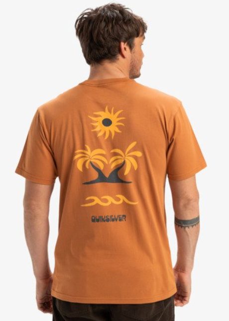 Camiseta Quiksilver Evo Road - Bran
