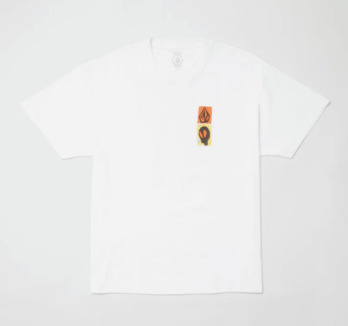 Camiseta Volcom Gonyvaders - White