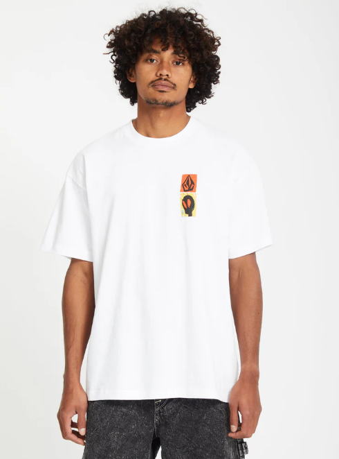 Camiseta Volcom Gonyvaders - White