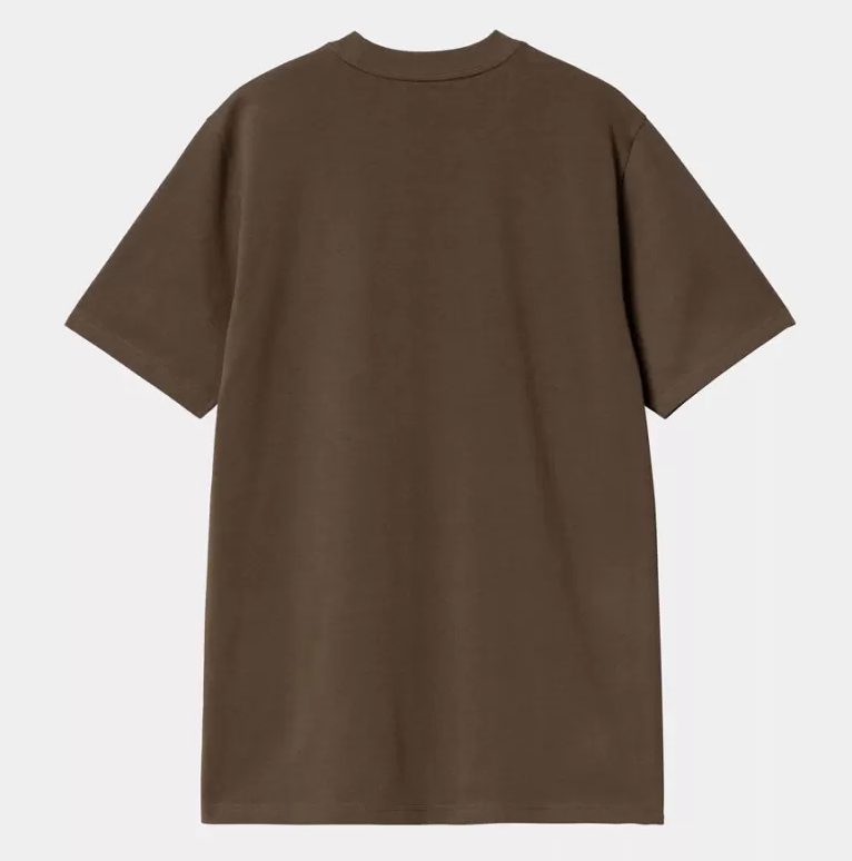 Camiseta Carhartt WIP Script - Liberica/Air Sky