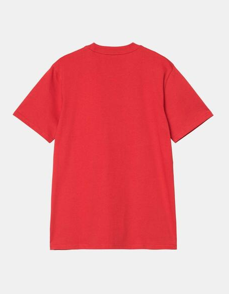 Camiseta Carhartt WIP Script - Cherry/Space