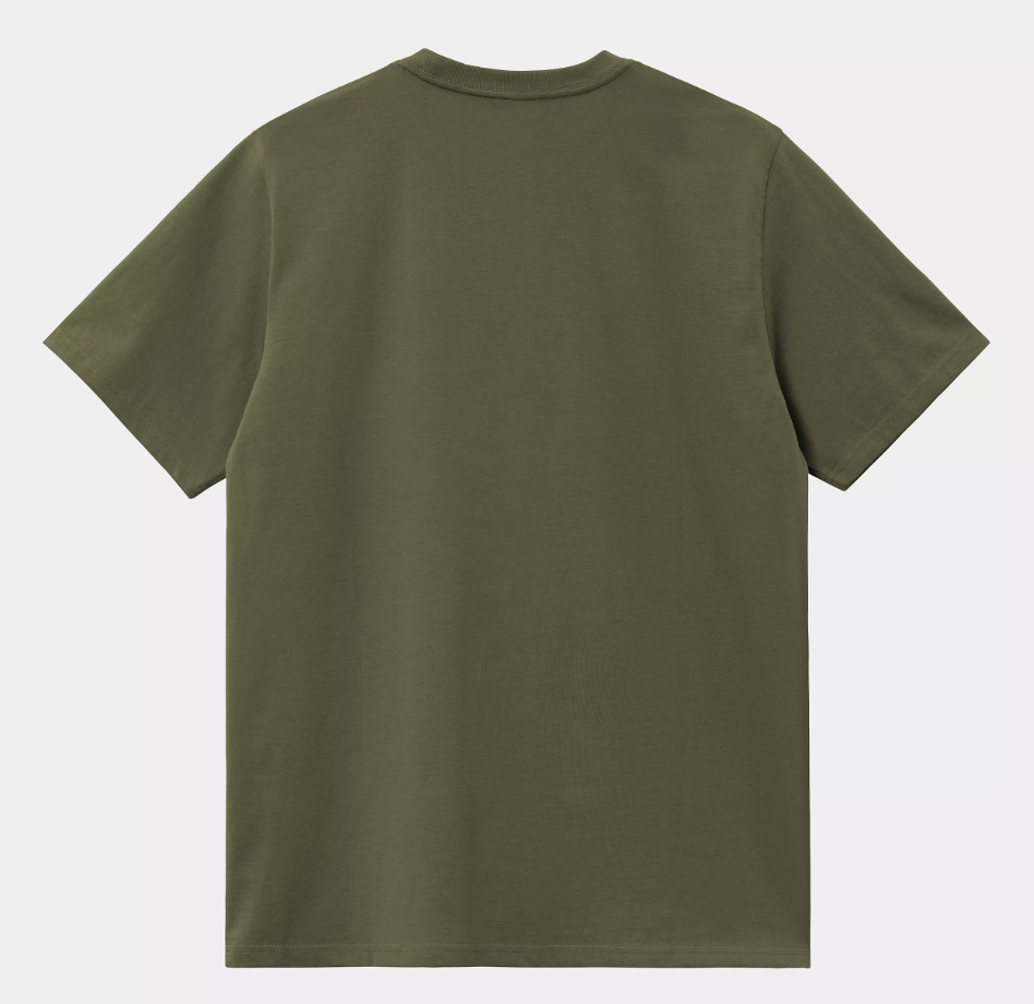 Camiseta Carhartt WIP Pocket - Dollar Green