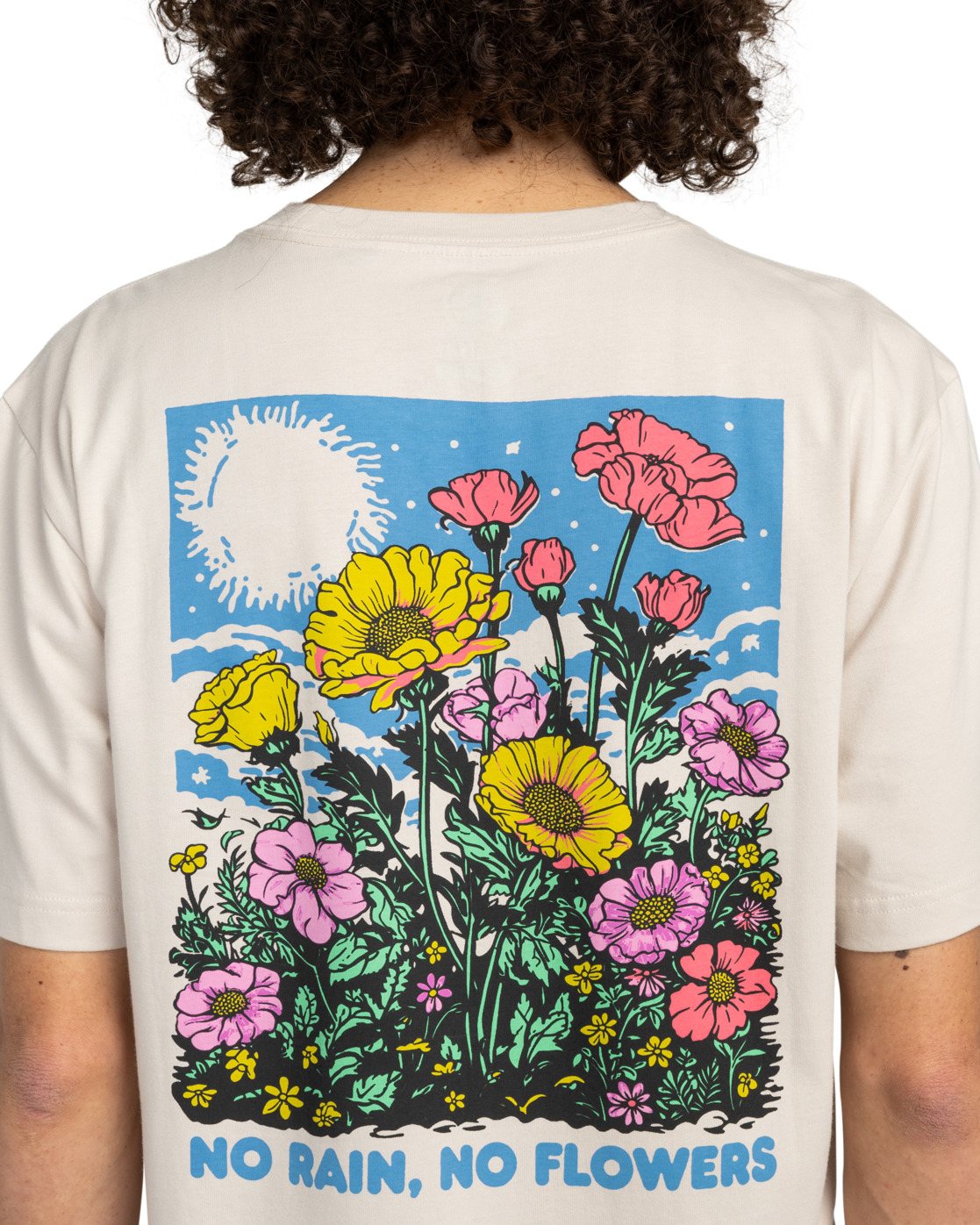 Camiseta Element No Rain - Oat Milk
