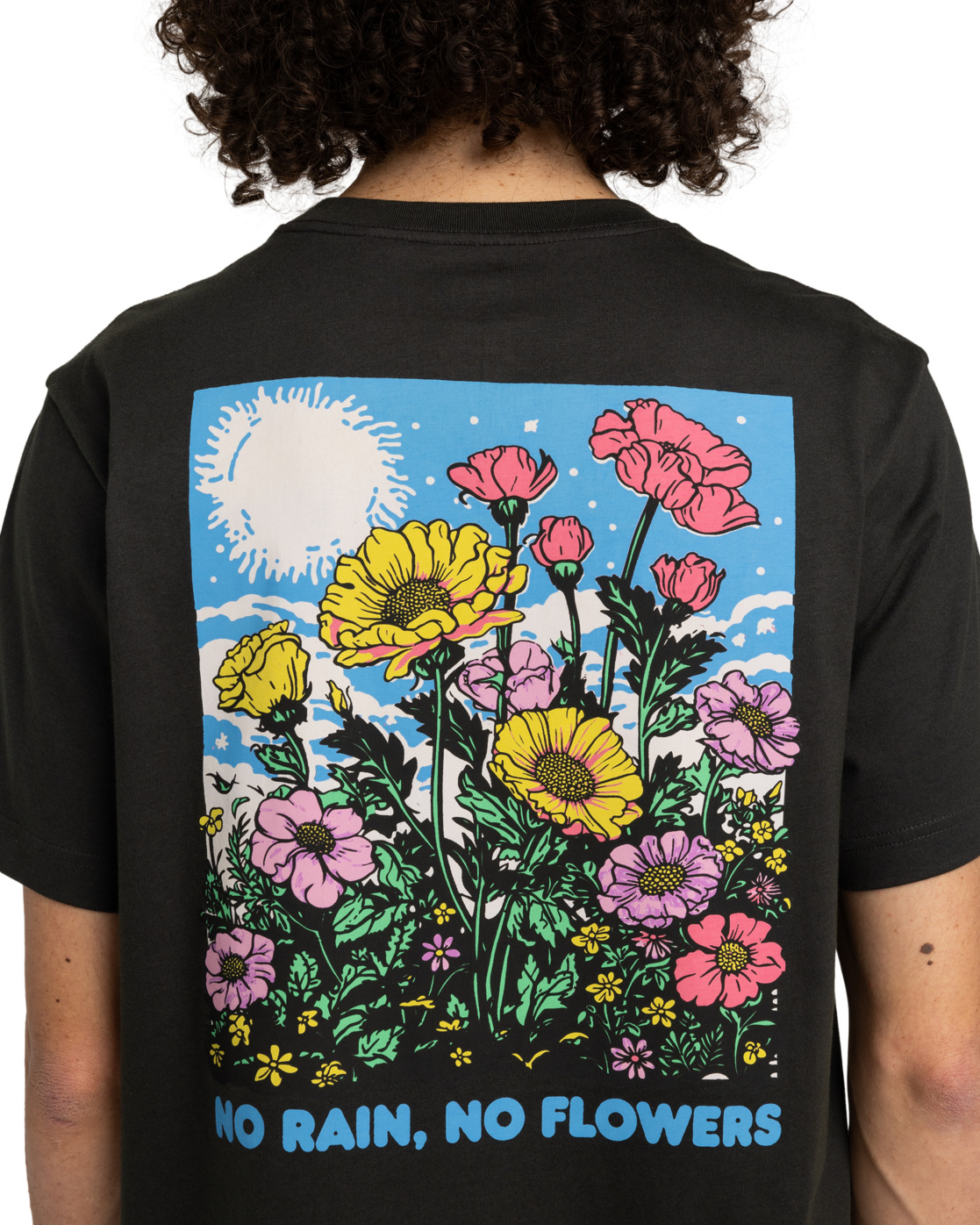 Camiseta Element No Rain - Off Black