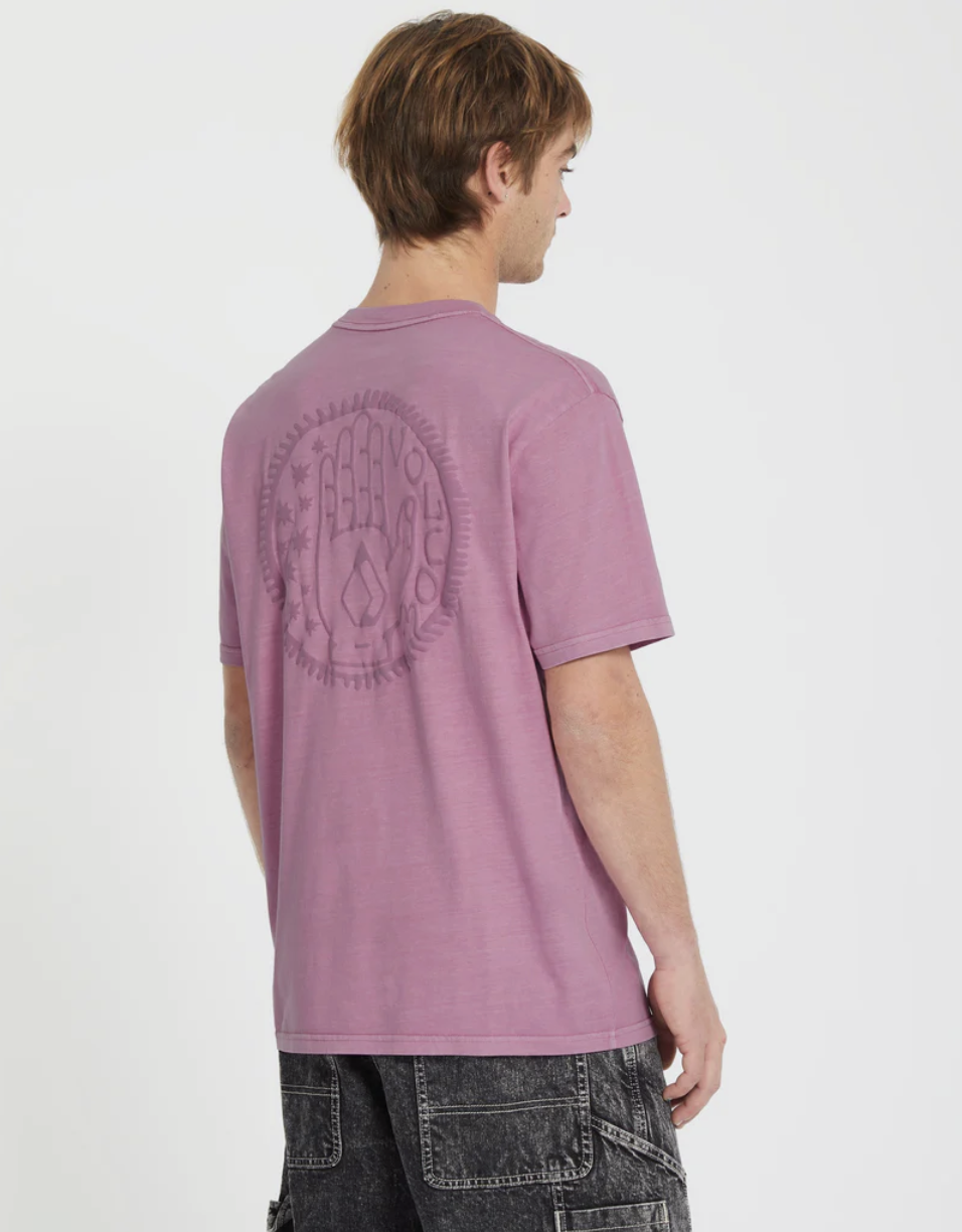 Camiseta Volcom Handstone - Steel Purple