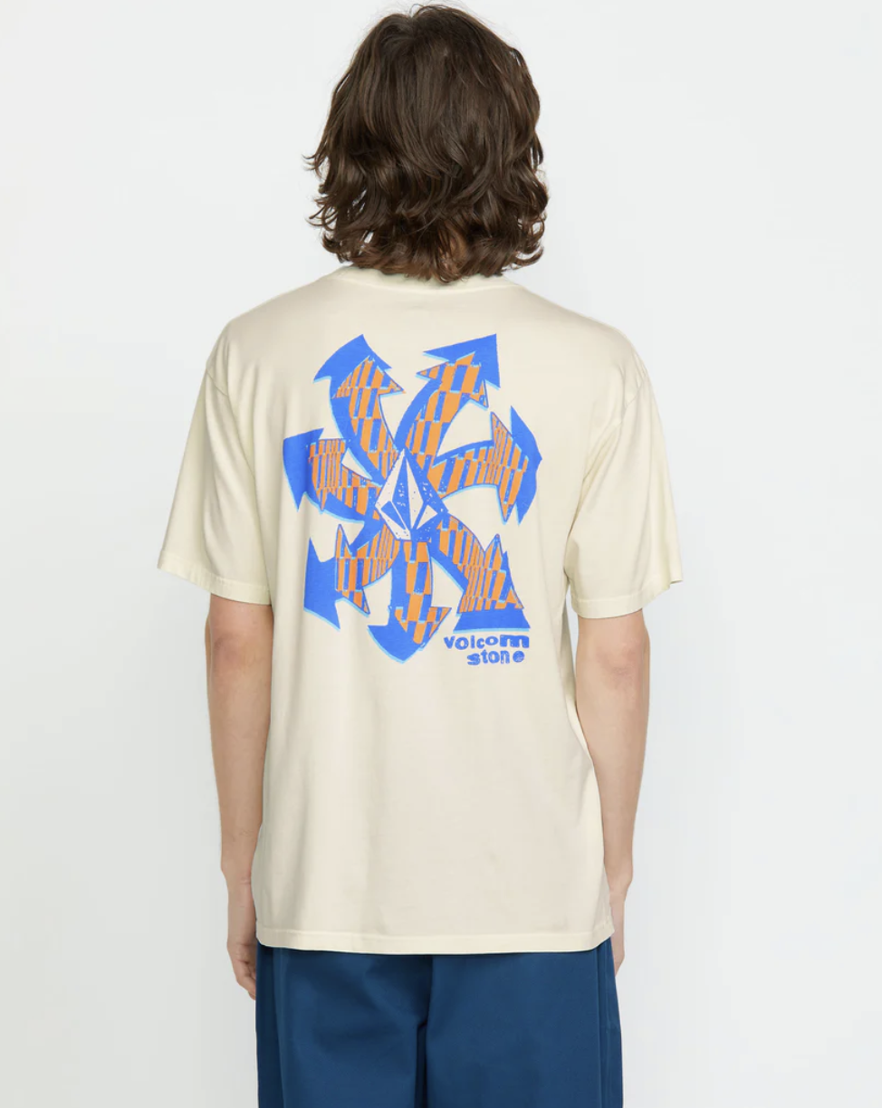 Camiseta Volcom Vortex - Off White