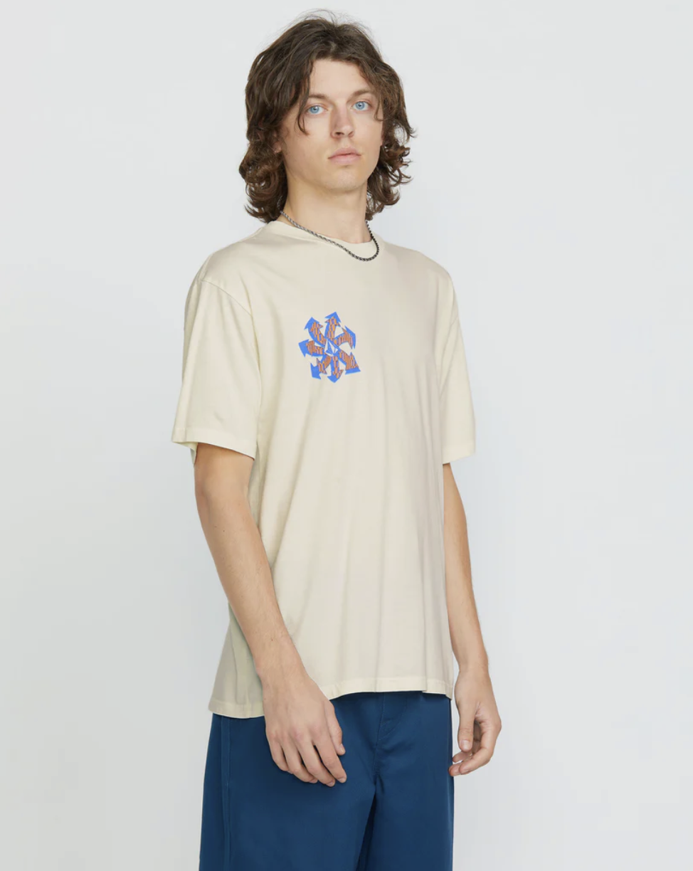 Camiseta Volcom Vortex - Off White