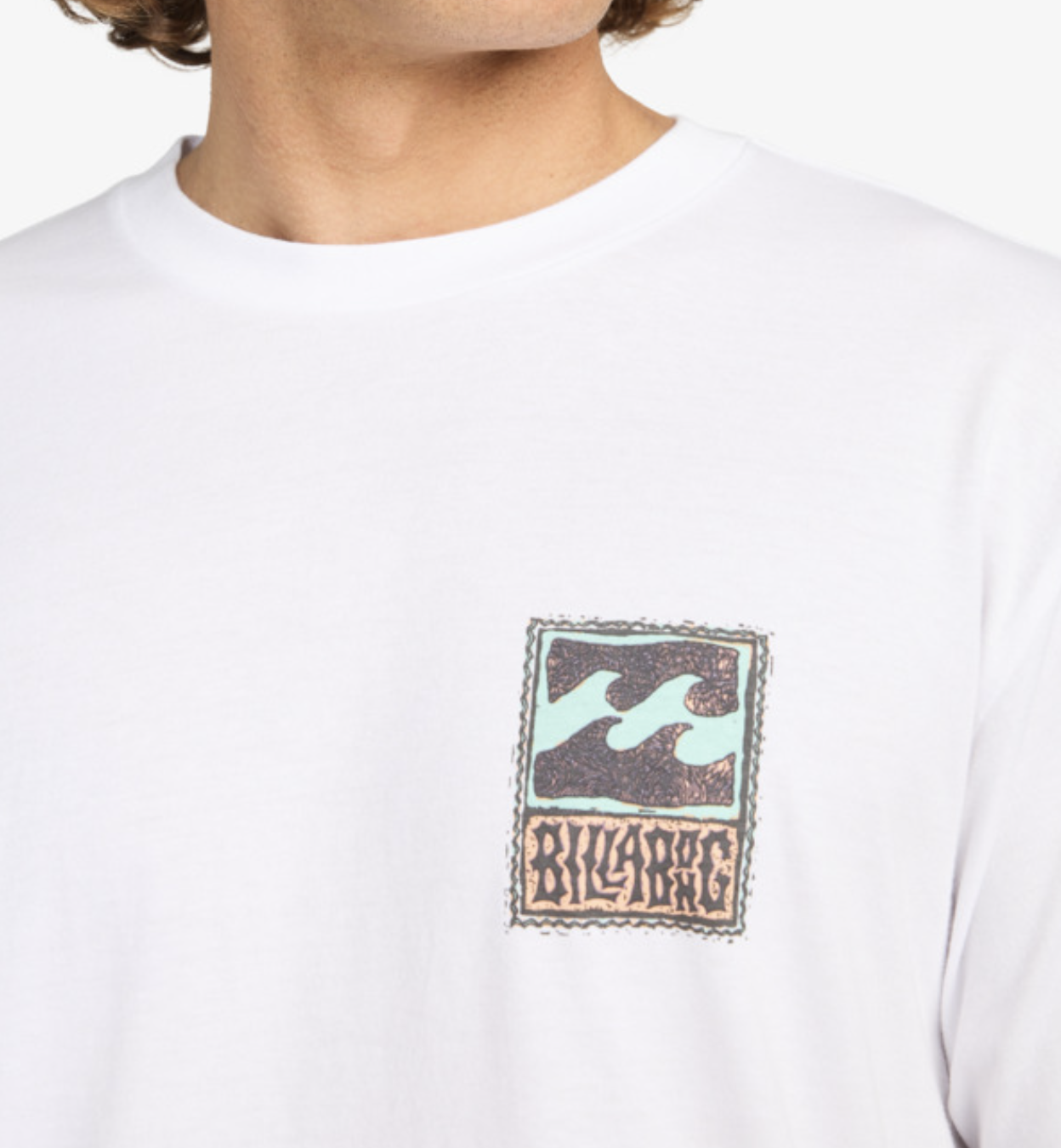 Camiseta Billabong Stamp - White
