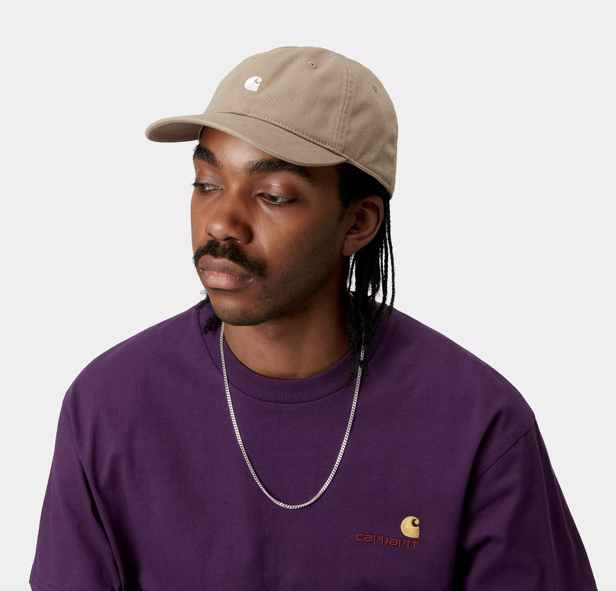 Gorra Carhartt WIP Madison - Leather/White