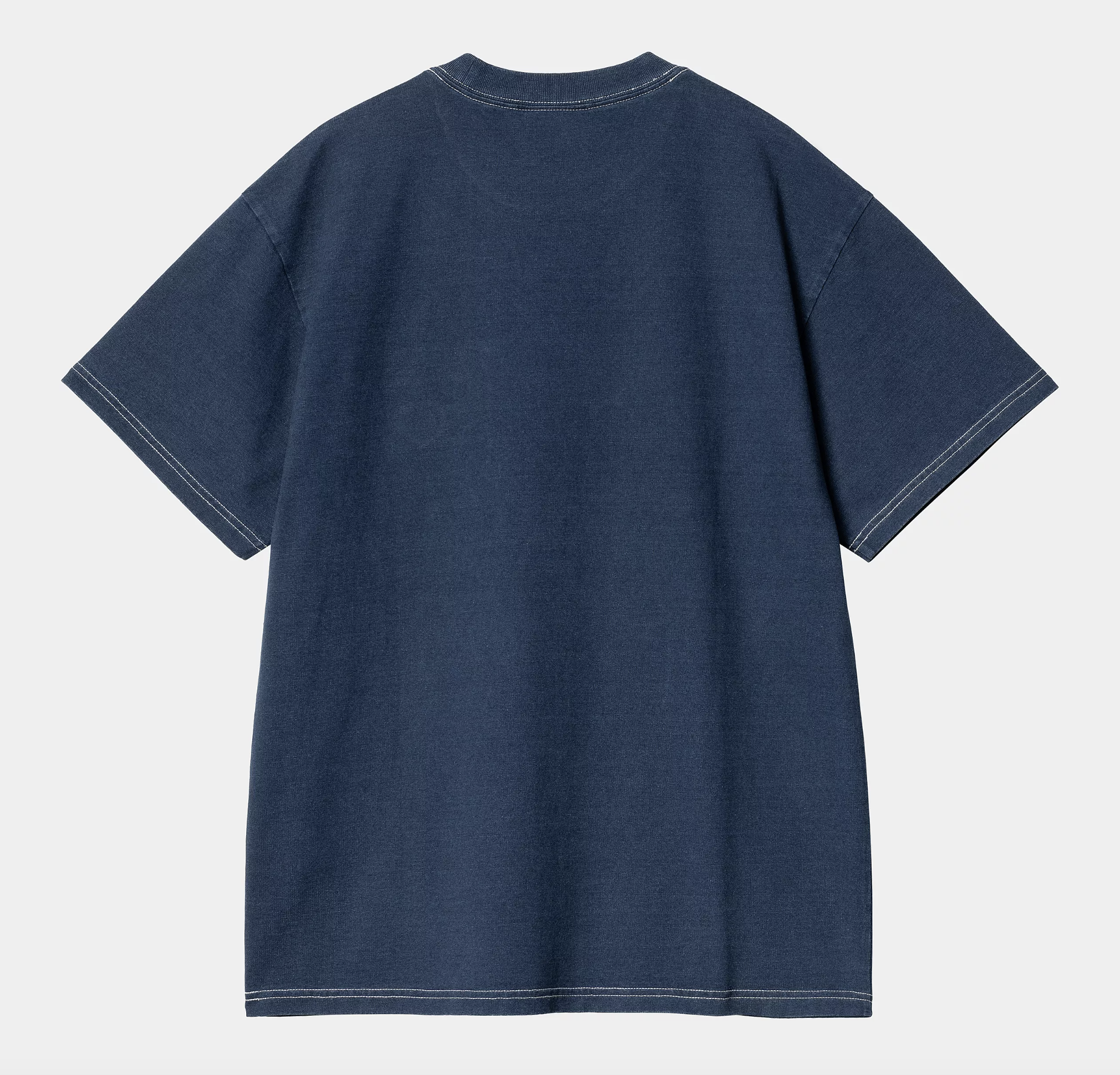 Camiseta Carhartt WIP Ingo Pocket - Dark Blue (Garment Dyed)