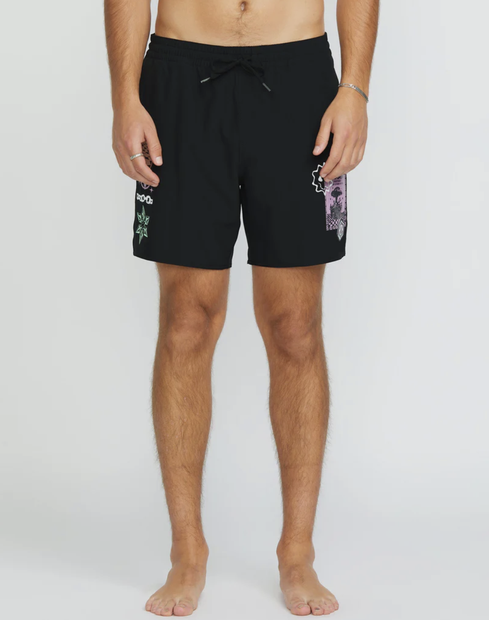 Bañador Volcom Filip Rygalski Trunk 17&quot; - Black