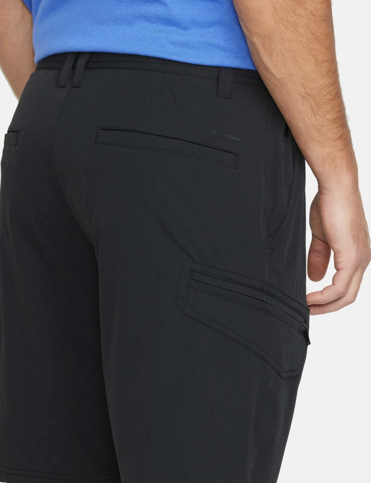 Pantalón Corto Híbrido Volcom Cashed In Cargo - Black