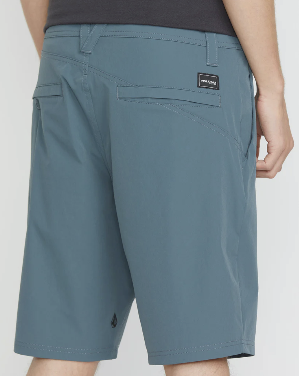 Pantalón Corto Híbrido Volcom Frickin Cross Shred 20&quot; - Dark Slate