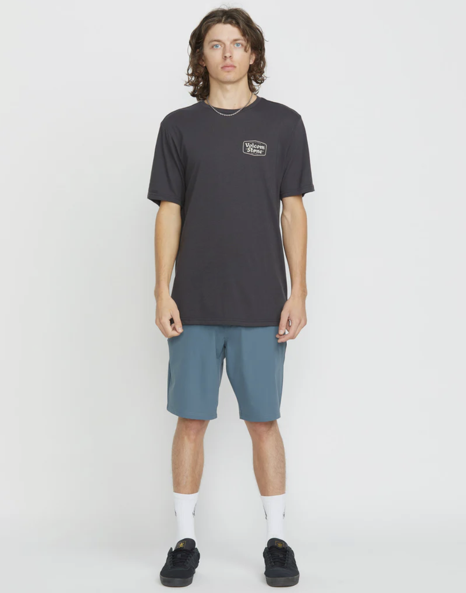 Pantalón Corto Híbrido Volcom Frickin Cross Shred 20&quot; - Dark Slate