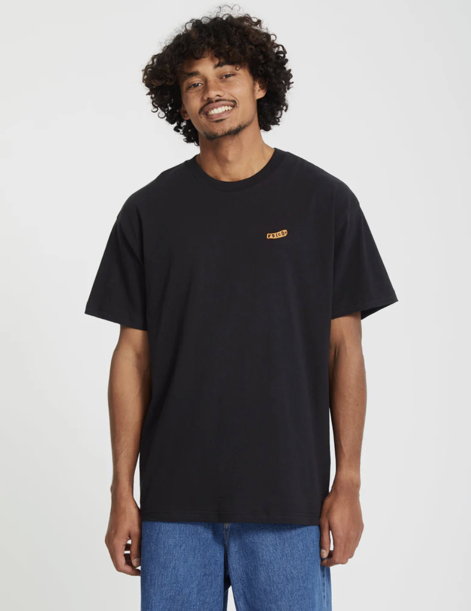 Camiseta Volcom Pistol Stone - Black