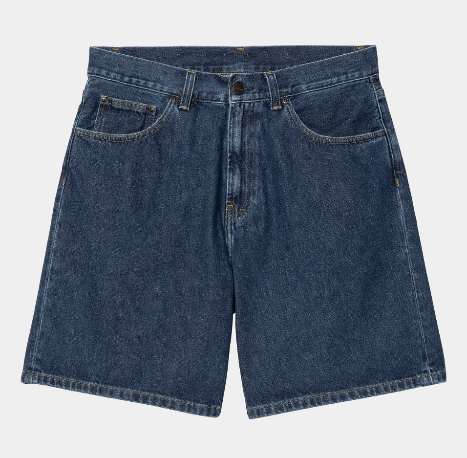 Pantalón Corto Carhartt WIP Nolan - Blue Heavy