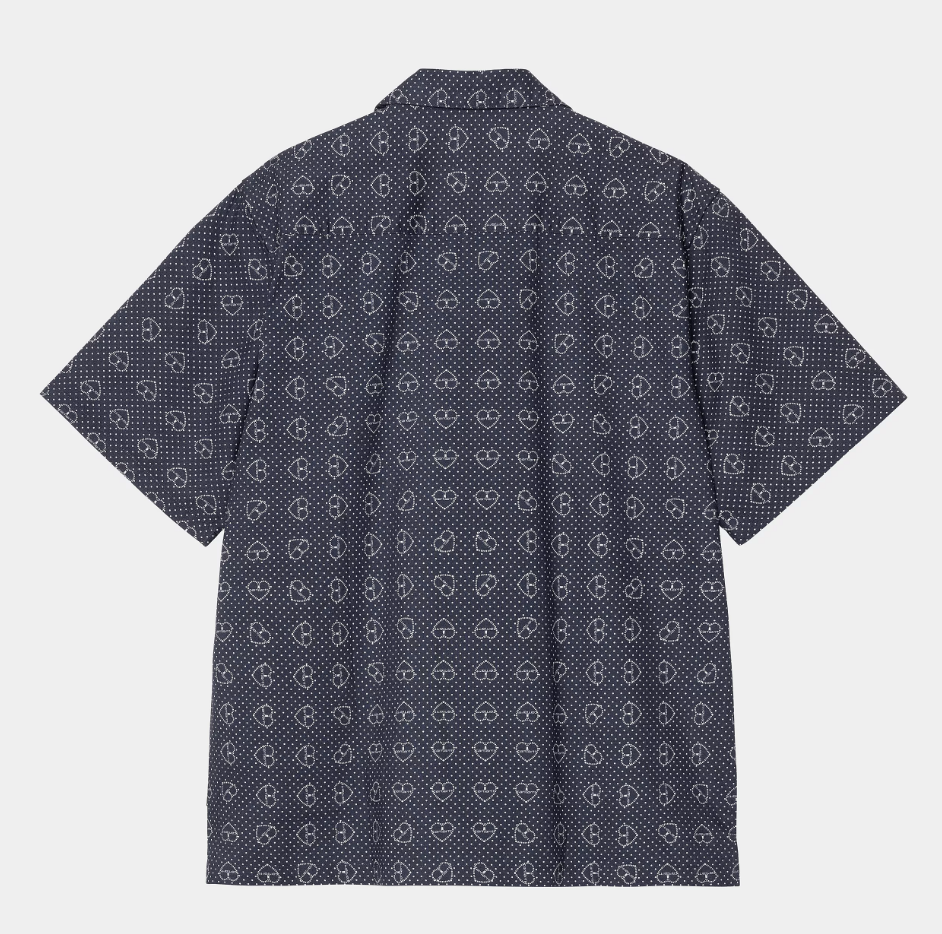 Camisa Carhartt WIP Furoshiki Print - Blue