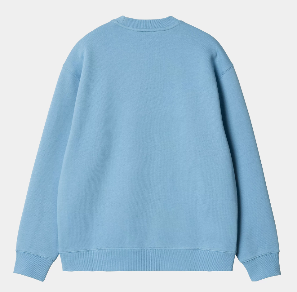 Sudadera Carhartt WIP Sweat - Bluebird/Fleur de Sel