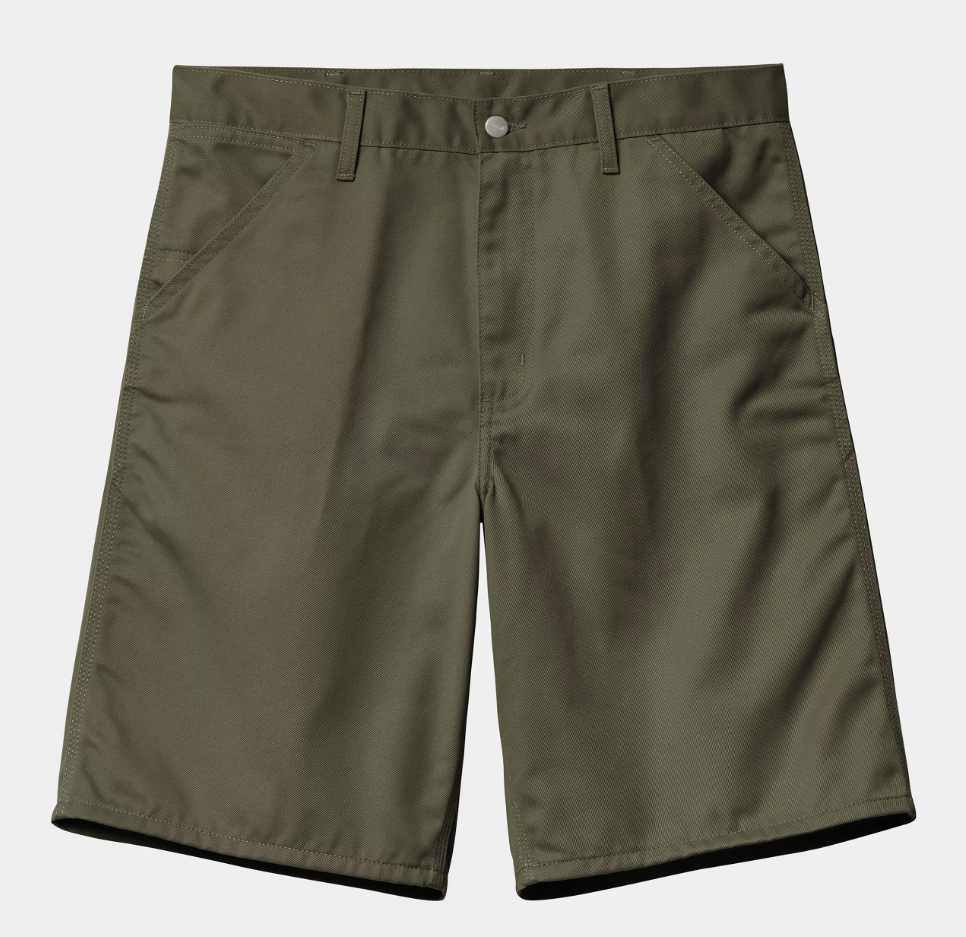 Pantalón Corto Carhartt WIP Simple - Turtle/Rinsed