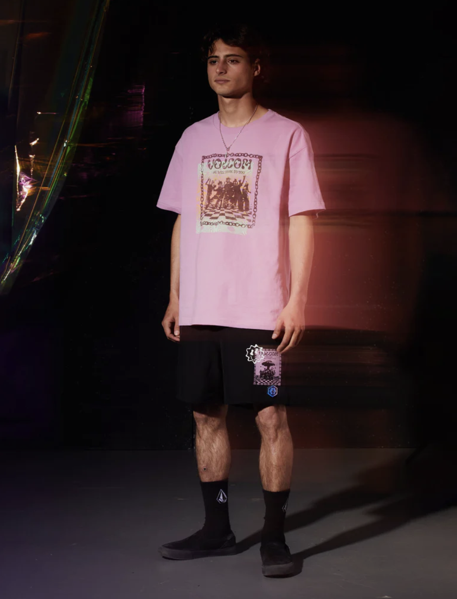 Camiseta Volcom Filip Rygalski - Steel Purple