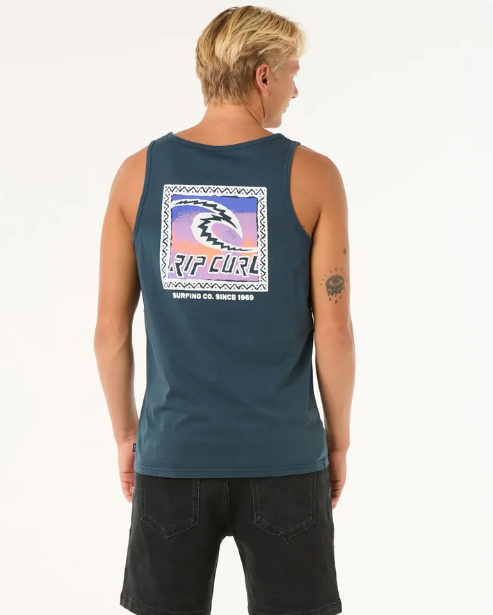 Camiseta de Tirantes Rip Curl Raw Energy Trad - Dark Navy