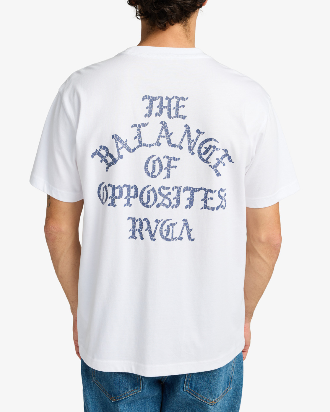 Camiseta RVCA Iron On - White (WHT)