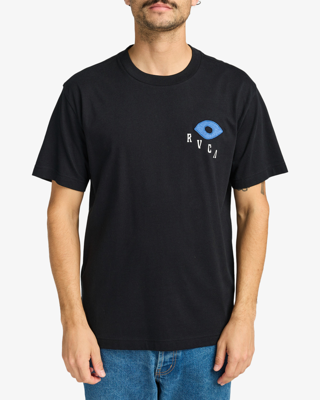 Camiseta RVCA Keep Growing - Black (BLK)