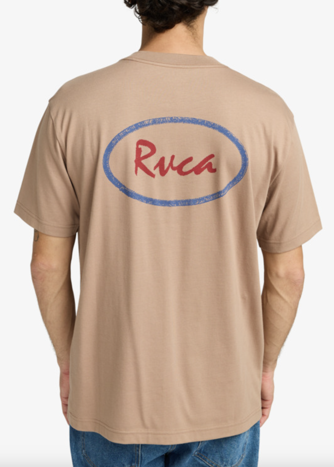 Camiseta Rvca Logo - Sonora Brown