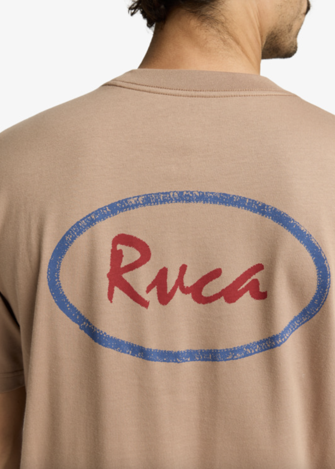 Camiseta Rvca Logo - Sonora Brown