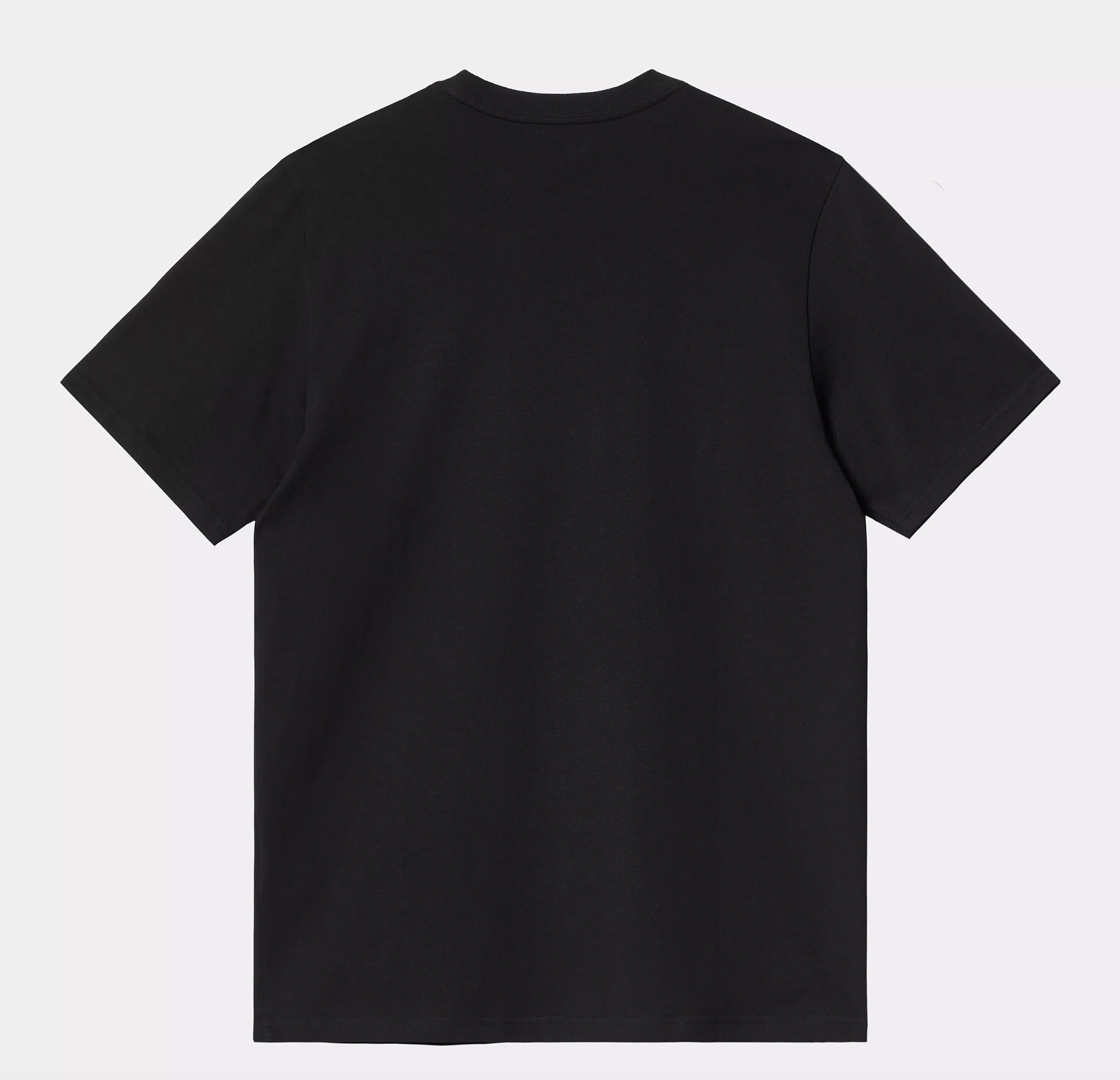 Camiseta Carhartt Wip Pocket Heart - Black/Black