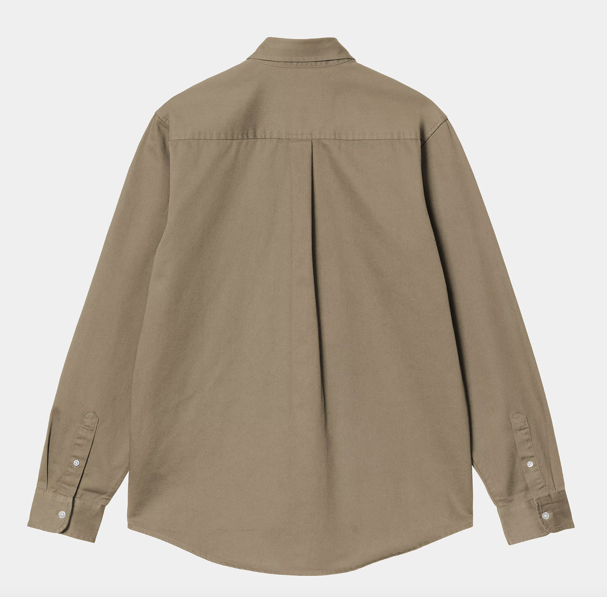 Camisa Carhartt WIP Madison - Leather/White