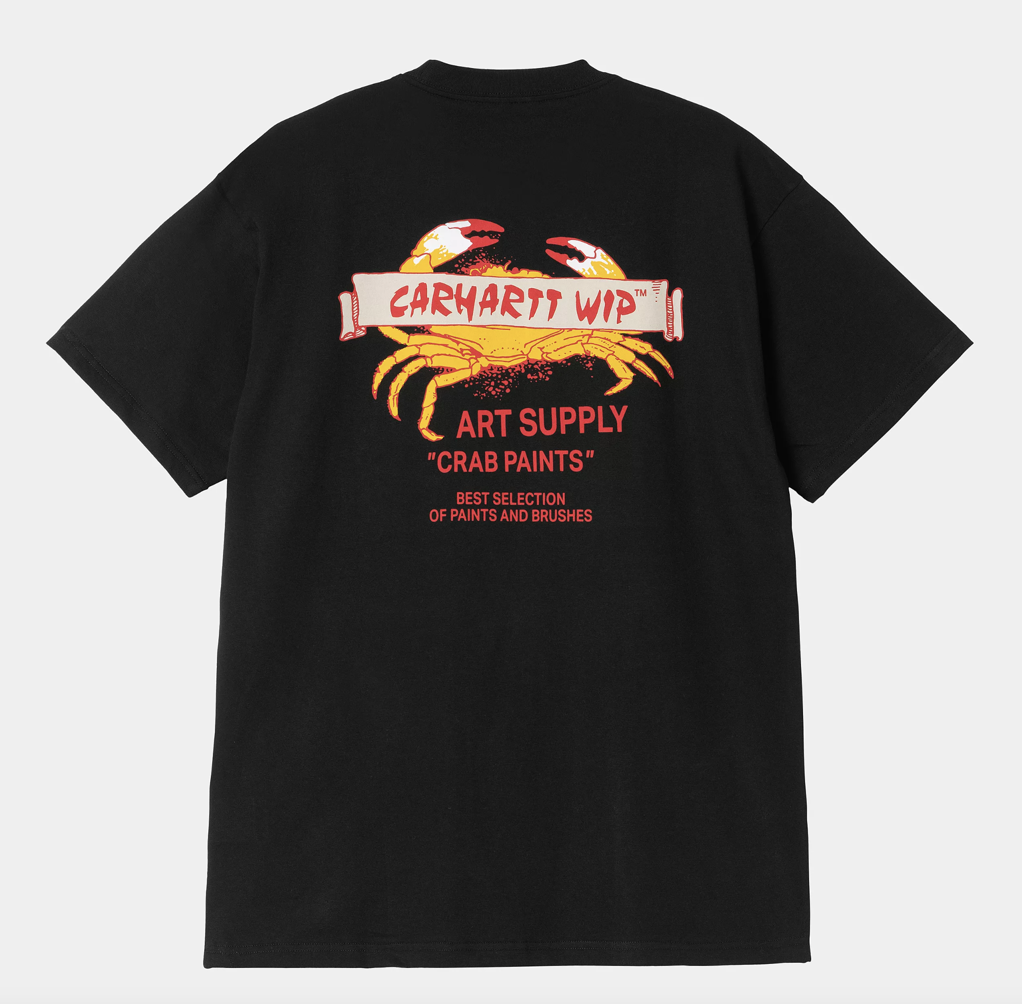 Camiseta Carhartt WIP Crab Paint - Black