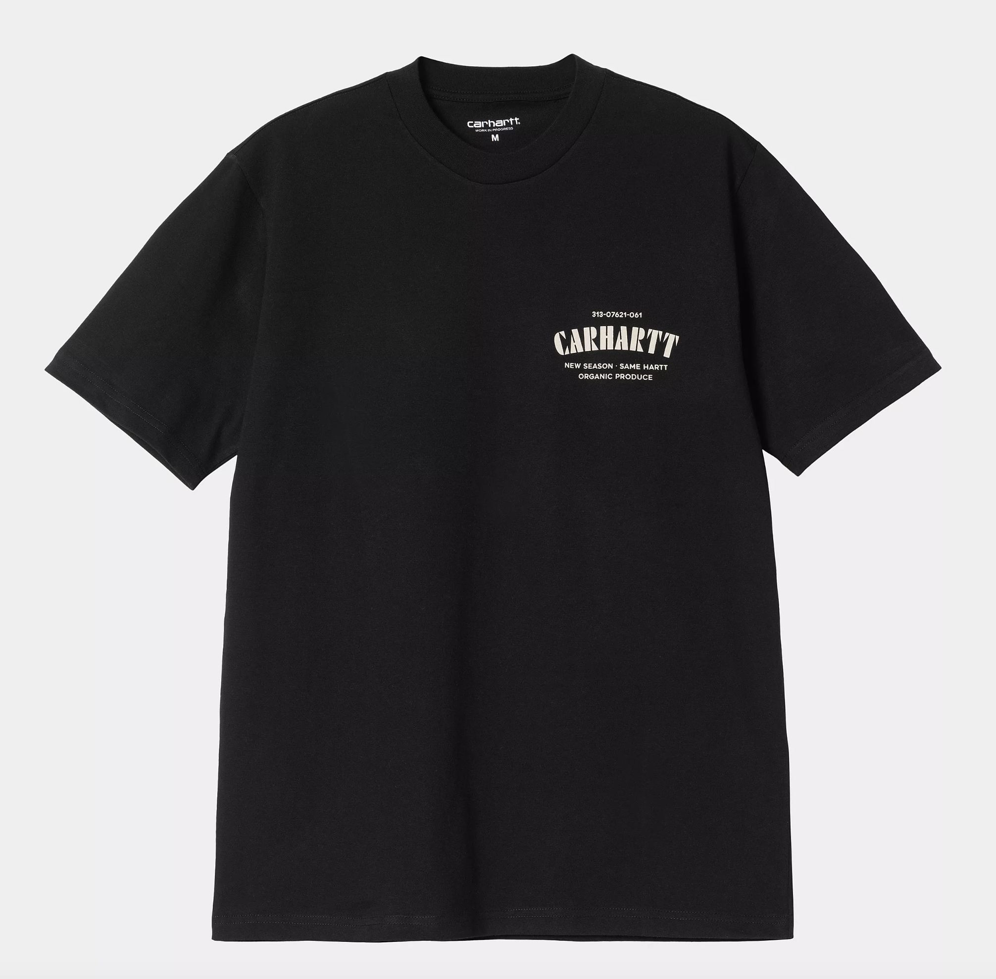 Camiseta Carhartt WIP Catalogue C Logo - Black