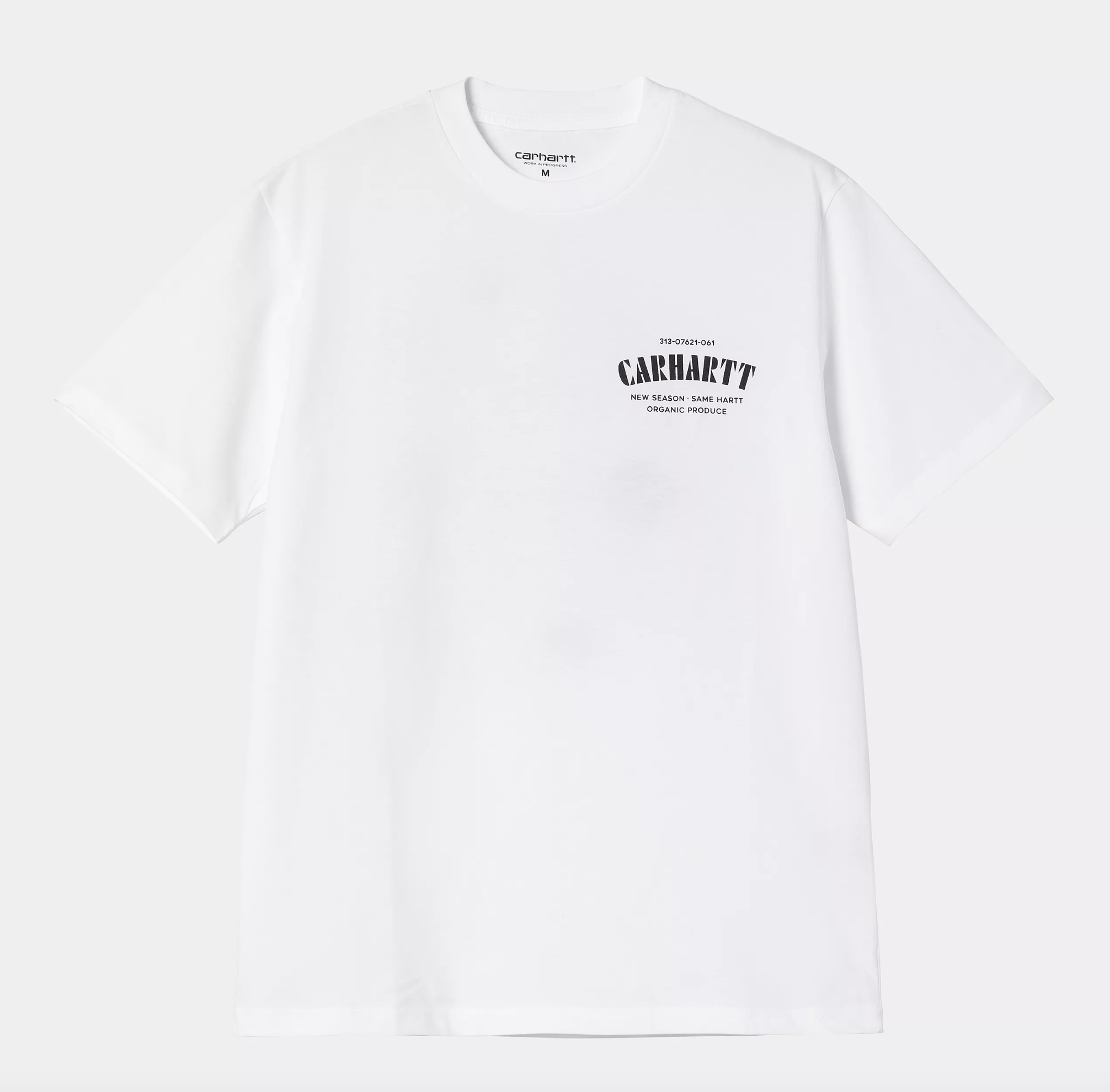 Camiseta Carhartt WIP Catalogue C Logo - White