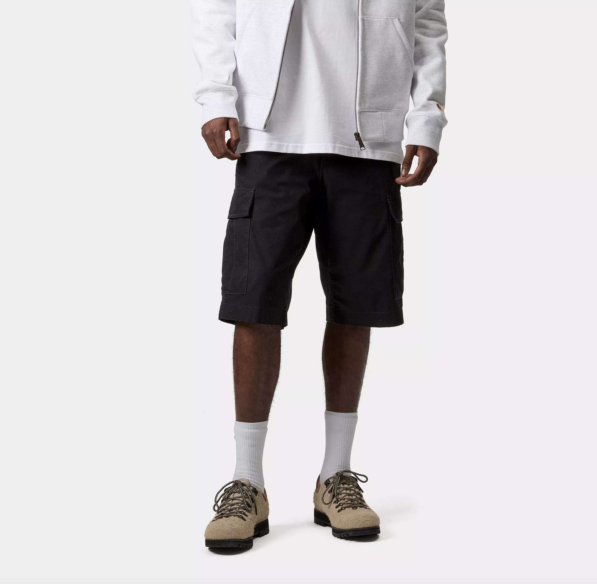 Pantalón Corto Carhartt WIp Regular Cargo - Black