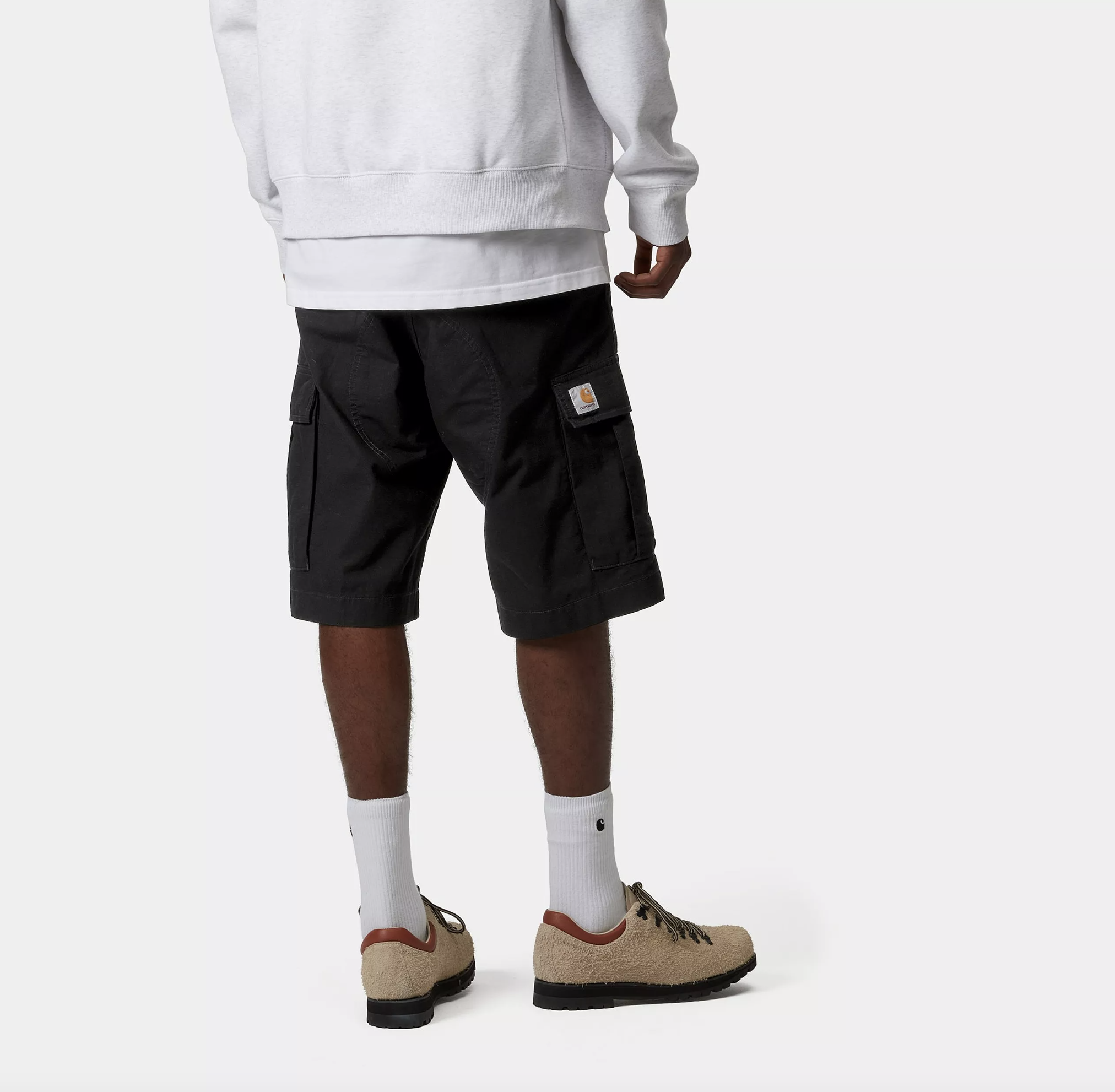 Pantalón Corto Carhartt WIp Regular Cargo - Black