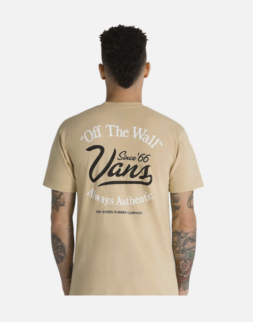Camiseta Vans Gas Station Logo Tee Taos Taup