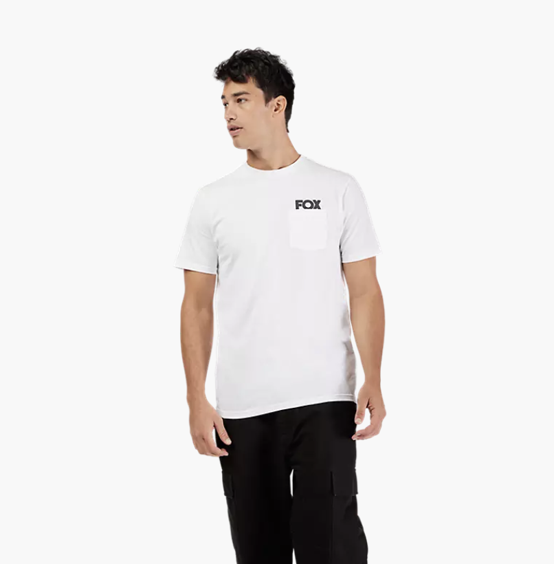 Camiseta Fox Premium Big F - Optic White (OPT WHT)