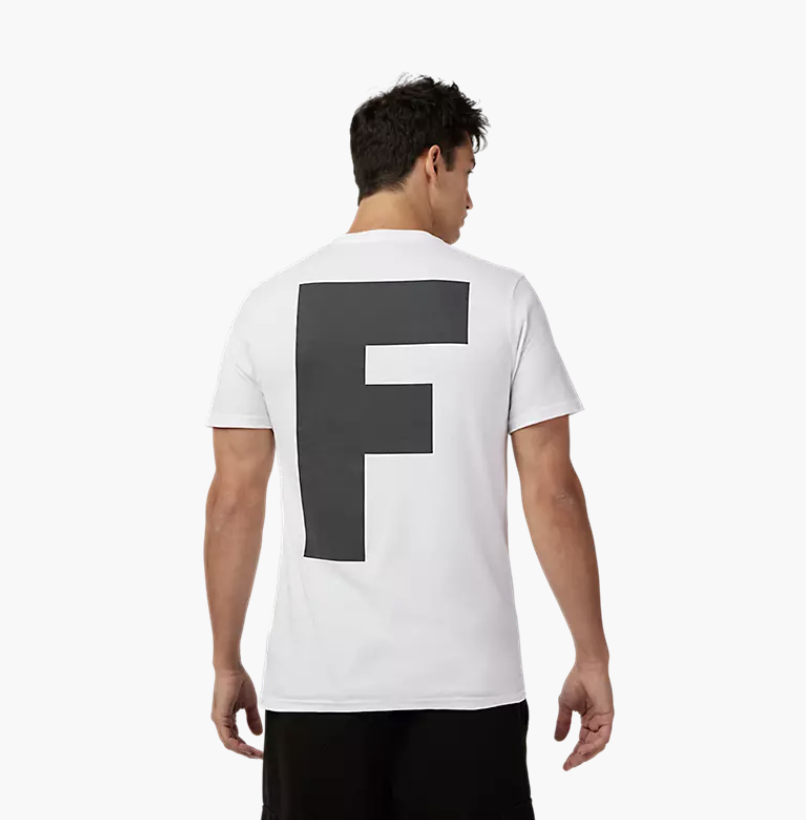 Camiseta Fox Premium Big F - Optic White (OPT WHT)