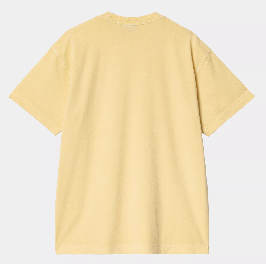 Camiseta Carhartt WIP Nelson - Air Yellow (Garment Dyed)