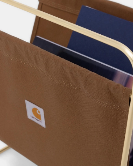 Revistero Carhartt WIP Canvas Magazine Stand - Hamilton Brown