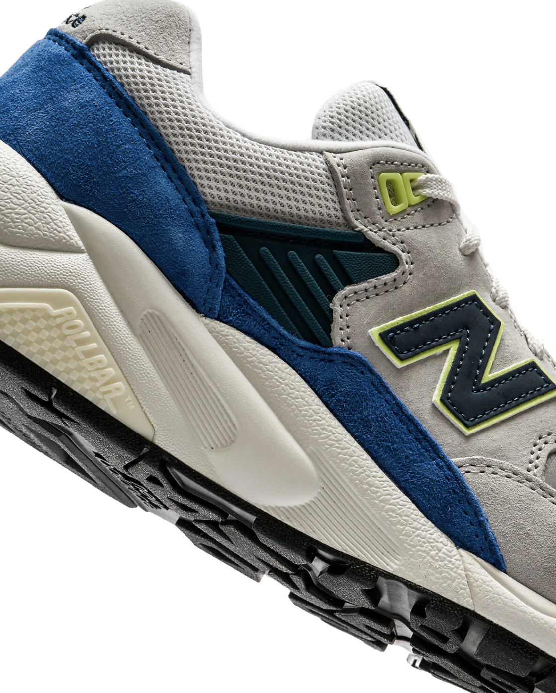 Zapatillas New Balance 580WT2 - Raincloud con White y Marine Blue