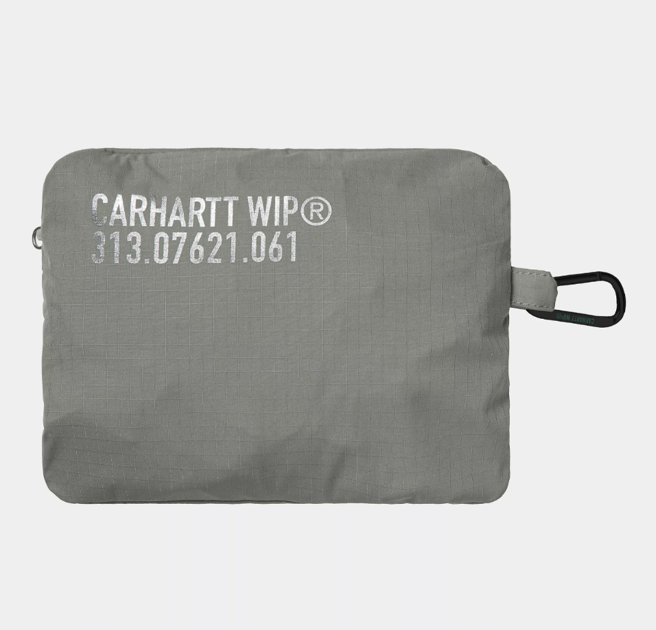 Bolso Plegable Carhartt WIP Tour Packable Travel Bag - Smoke Green/Reflective
