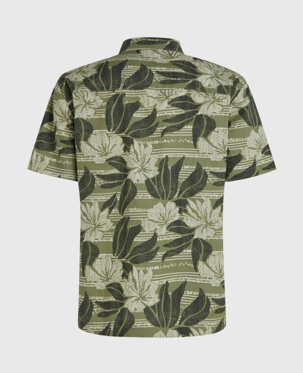 Camisa O'neill Print - Green Dusty Flower