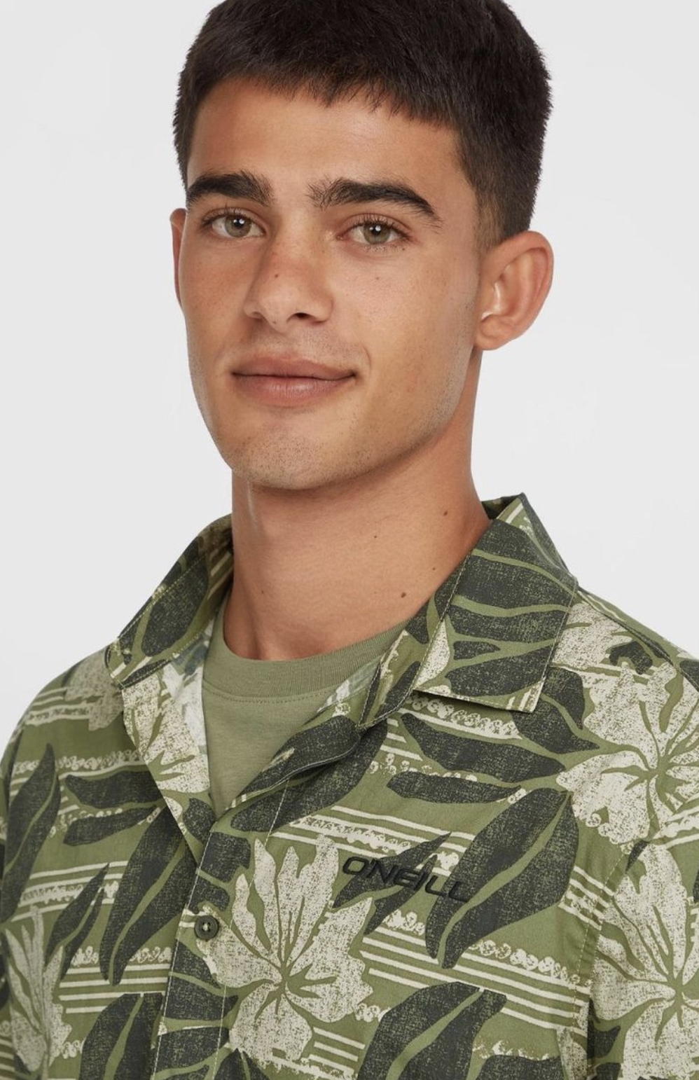 Camisa O'neill Print - Green Dusty Flower